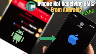 Fixed: iPhone Not Receiving Texts From Android! [2022]