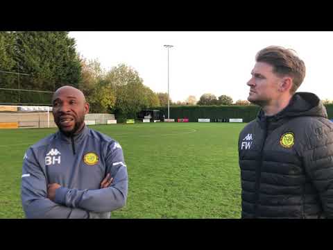 Merstham 1-3 Welwyn Garden City | Frank Wilson & Barry Hayles Interview