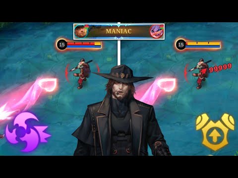 CLINT NEW SEASON BEST EMBLEM! CLINT USERS MUST TRY!!! 20 KILLS 1 DEATH! MLBB