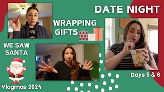 Date Night, Organizing the House, Seeing Santa | Vlogmas 2024