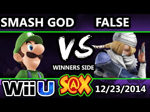 S@X - Smash G0D (Luigi) Vs. LoF | False (Sheik) SSB4 Winners - Smash 4 Wii U