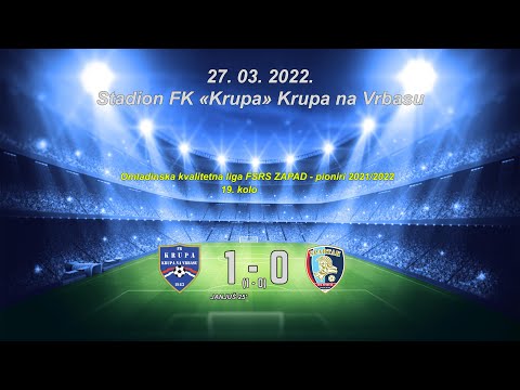 FK Krupa - OFK Spartak 2013 1-0 27.03.2022 - pioniri 2007/08