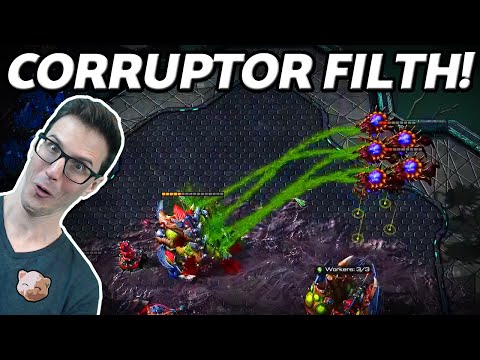 StarCraft 2 - CORRUPTOR PEE SQUAD! | ICYFAR G4