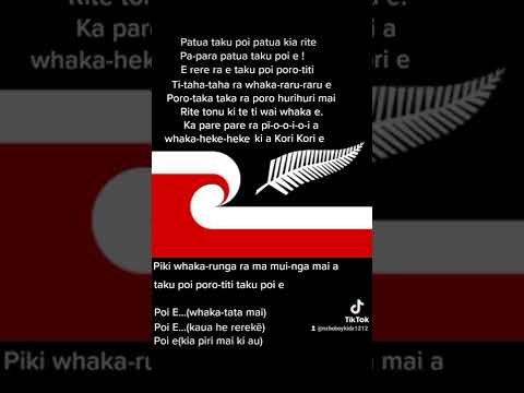 Full Lyrics POI E 1987 #maori #nz