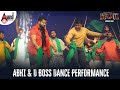 Abhi & D Boss Dance Performance KAATERA Theme Music Release Event Mandya | Darshan | Tharun | VHK