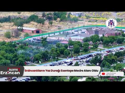 Erzincanlıların Yaz Durağı Esentepe Mesire Alanı Oldu