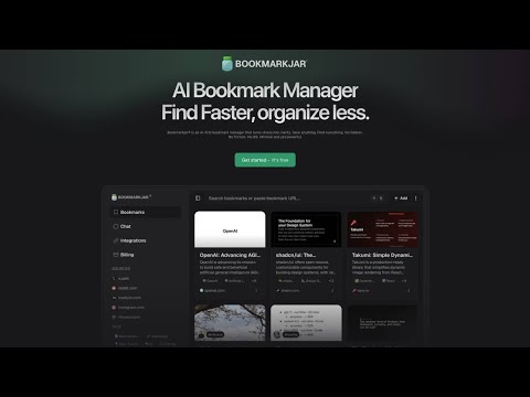 Bookmarkjar ® video preview