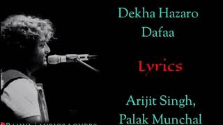 Dekha Hazaro Dafaa full songs|Arijit Singh, Palak Muchhal|Lyrics|Rustom| Gupta music