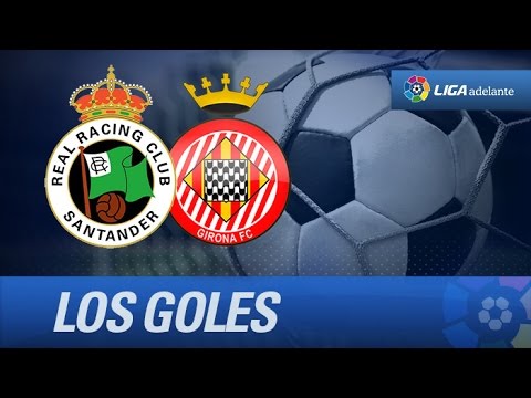 Todos los goles de Racing de Santander (0-1) Girona FC
