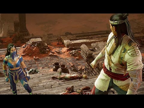 Kitana and Liu Kang Final Battle Ending - Mortal Kombat 1