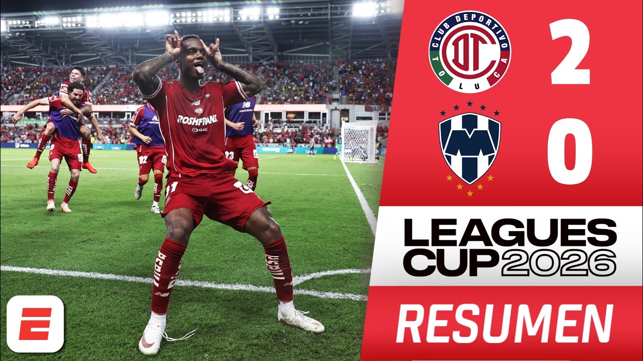 TOLUCA SE CORONÓ CAMPEÓN de la LEAGUES CUP tras derrotar a RAYADOS de MONTERREY | Resumen
