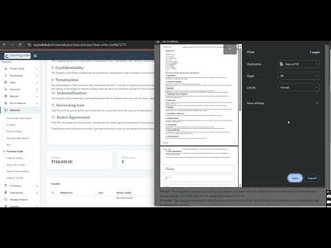 Buildesk Procurement Module Demo | End-to-End Purchase & Vendor Management for Real Estate