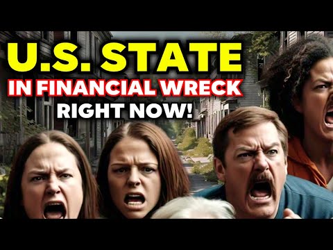 Top 10 States on BRINK of Bankruptcy Right Now - What’s Really Happening?