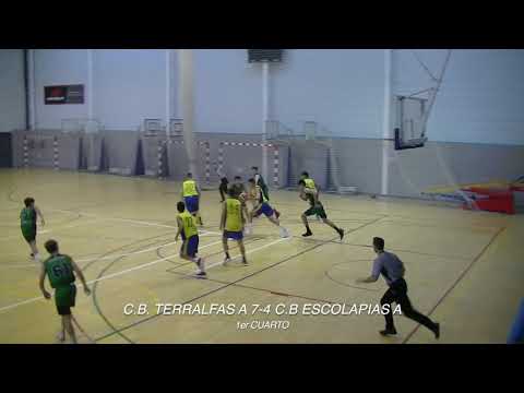 C.B. TERRALFAS A 83-69 C.B. ESCOLAPIAS A