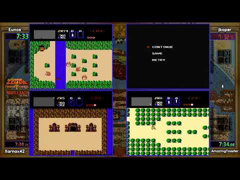 040818 Zelda 1 Randomizer Daily Race