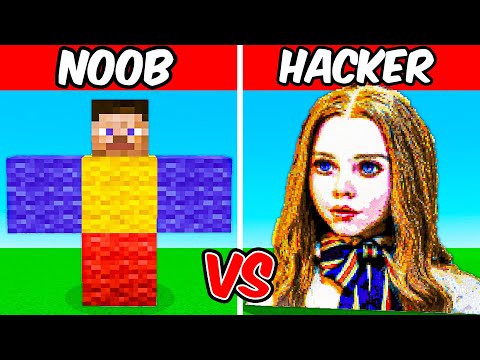 NOOB VS HACKER: M3GAN Build Challenge