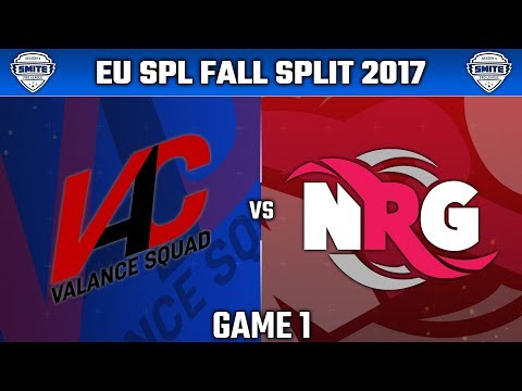 SMITE Pro League Fall Split Week 1 EU 2017 - Valance Squad vs. NRG Esports (Game 1)