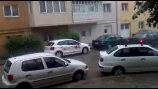 preview picture of video 'Heavy rain in Zalau..'