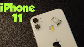 iPhone 11 pro how to insert and remove sim card