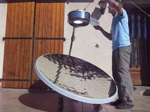 comment construire four solaire