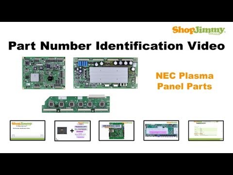 LG Plasma TV Repair Part Number Identification Guide for LG LG Philips Parts Fix Plasma TVs