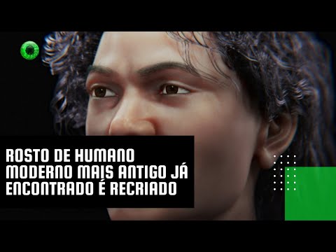 Oldest modern human face ever found recreated