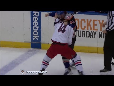 Blake Comeau vs Mike Halmo Mar 23, 2014