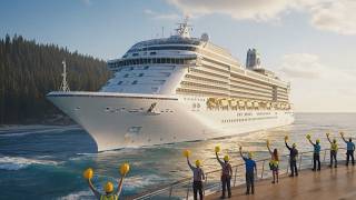 Abandonment to Absolute Luxury The Full Restoration of a Giant Cruise Ship  Industrial ASMR
