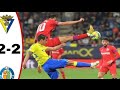 Cadiz CF vs Getafe CF 2-2 | all goals and highlights | la liga 2022-23 |