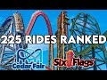 Ranking EVERY Cedar Fair AND Six Flags Roller Coaster I've Ridden