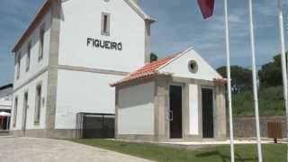 preview picture of video 'Ciclovia do Dão - A estação de Figueiró'