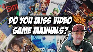Do You Miss Video Game Manuals? Bring Them BACK Or Just Retro Nostalgia?