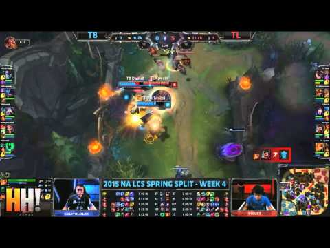 Team 8 vs Team Liquid - Highlights - NA LCS Spring 2015 W4D2