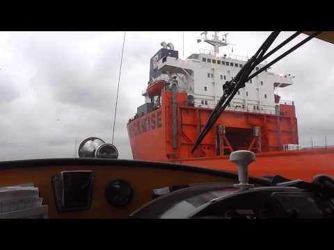 Tour through the Port of Rotterdam with the Watertaxi!