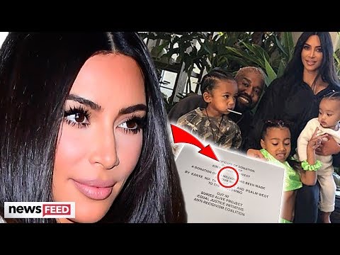 Kim Kardashian Gets $1 MILLION Donation To Her Fave Charities From Kanye & Kids!