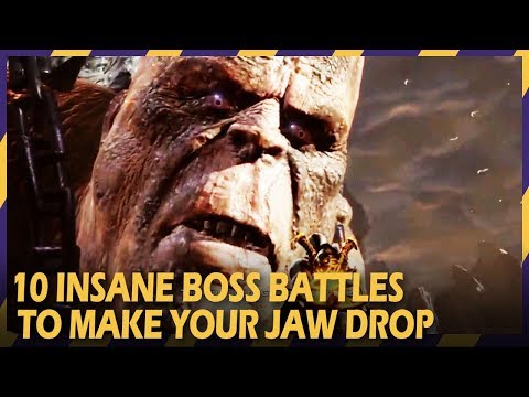 10 insane boss battles that will make your jaw drop