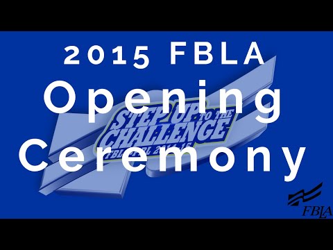 2015 FBLA NLC - Opening Ceremony