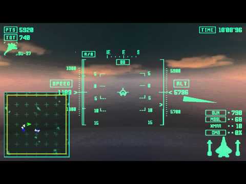 Ace Combat X Skies of Deception Mission 13A Alect Squadron