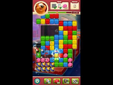 Toon Blast Level 7289 - NO BOOSTERS 🐻🐺🐱 | SKILLGAMING ✔️