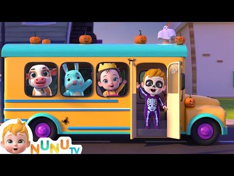 Wheels on the bus + More Nursery Rhymes & Kids Songs | NuNu Tv