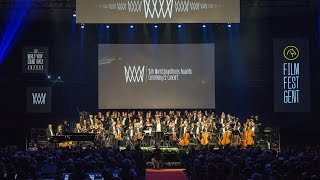 Maestro Dirk Brossé conducting The Awakening by Daniel Pemberton with Brussels Philharmonic
