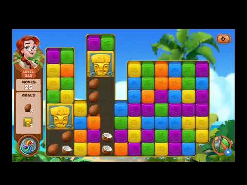 Lost Island Blast Adventure Level 243 NO BOOSTERS - A S GAMING