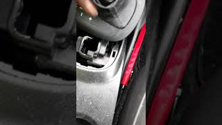 2016 500x Fiat Gear shift release