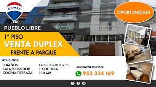 Duplex en Venta - Pueblo Libre