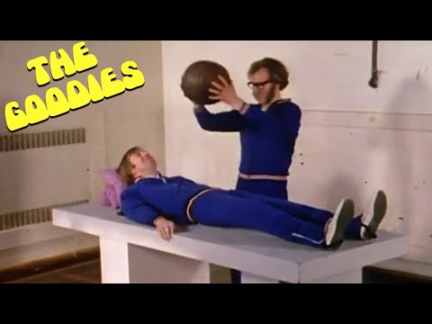 Hilarious Gymnasium Scene from The Goodies | Classic Comedy TV Moment
