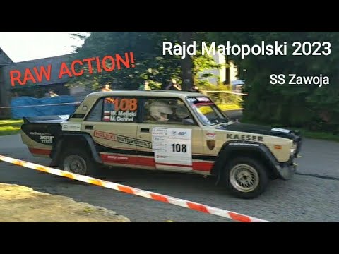 Rajd Małopolski 2023 - JUMPS, SPARKS, NIGHT - SS Zawoja