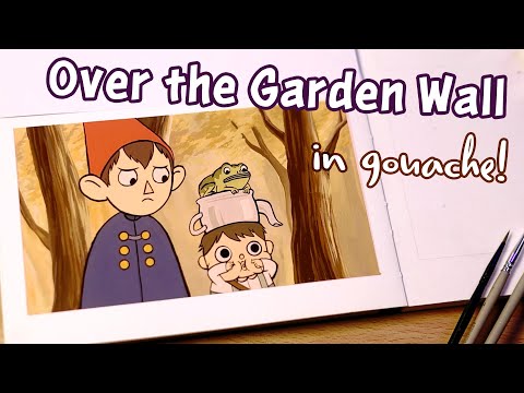"Over the Garden Wall" Painting | Film Study Friday Ep. 4