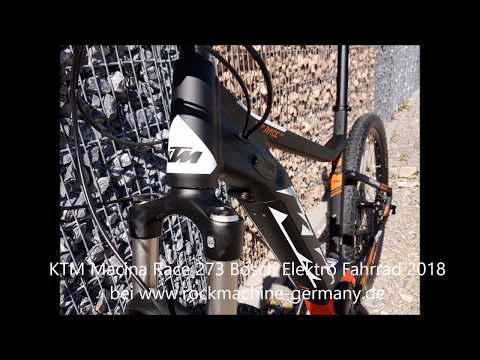 KTM Macina Race 293 Bosch PERFORMANCELINE CX 500WH Intube Intuvia Elektro Fahrrad 2018