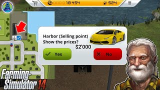 Fs14, Harbor (selling point) show the prices?. Transport pickup & fs 14 | fs 14 timelapse
