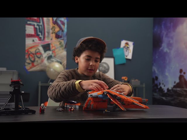 Vídeo relacionado con LEGO 76193 Marvel Nave de los Guardianes de la Galaxia, Juguete Avengers para Construir, Mini Figuras Superhéroes, Regalos para Niños y Niñas Pequeños
